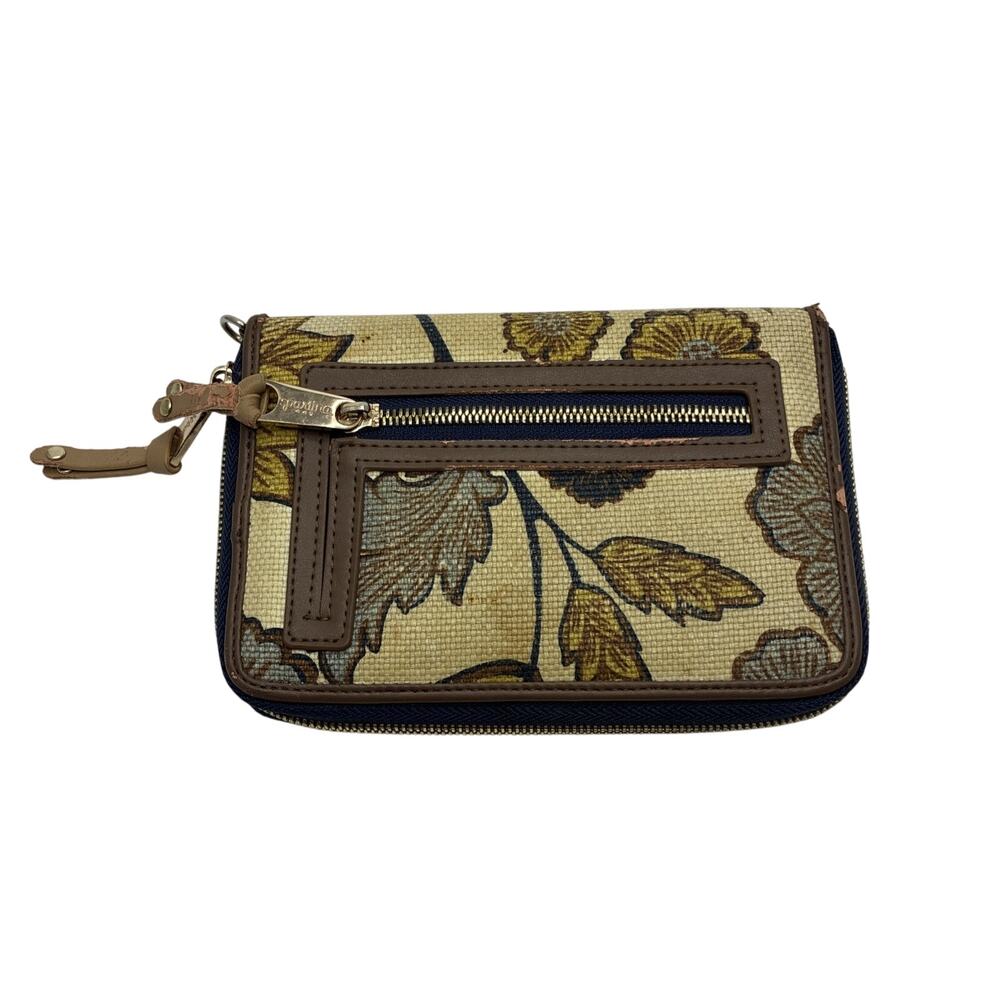 Spartina 449 Phone Case Wallet With Embroidered Pattern